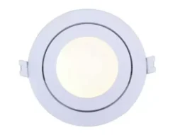 * Indoor Lighting|Discount Patriot Lighting® 4″ White Recessed Led Gimbal Trim Downlight