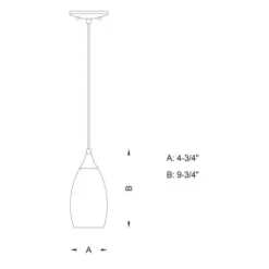 * Indoor Lighting|Discount Patriot Lighting® Milano Oil Rubbed Bronze Mini Pendant