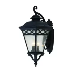* Outdoor Lighting|Discount Patriot Lighting Elegant Home Patriot Lighting® Elegant Home Graham Black Gold Outdoor Wall Light