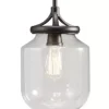 * Indoor Lighting|Discount Patriot Lighting® Judd 13″ Olde Bronze 1-Light Mini Pendant