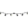 * Indoor Lighting|Discount Patriot Lighting® Fairhaven Textured Black Flush Mount Ceiling Light