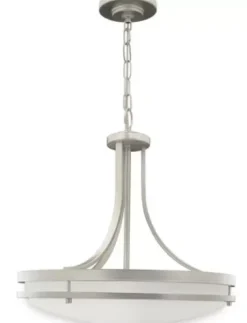 * Indoor Lighting|Discount Patriot Lighting® Tanner Satin Nickel Led Pendant