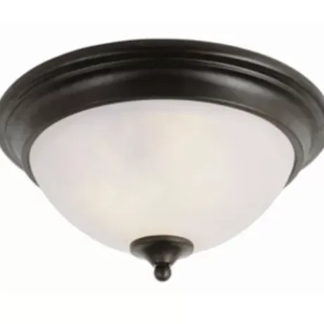* Indoor Lighting|Flash Sale Patriot Lighting® Arabella Oil-Rubbed Bronze 2-Light Flush Mount Ceiling Light