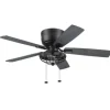 * Ceiling Fans|Flash Sale Patriot Lighting™ Annetta 52″ Matte Black Led Indoor/Outdoor Ceiling Fan