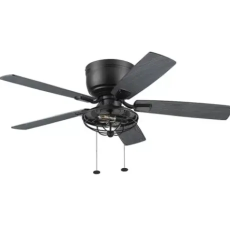 * Ceiling Fans|Flash Sale Patriot Lighting™ Annetta 52″ Matte Black Led Indoor/Outdoor Ceiling Fan