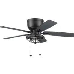 * Ceiling Fans|Flash Sale Patriot Lighting™ Annetta 52″ Matte Black Led Indoor/Outdoor Ceiling Fan