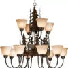 * Indoor Lighting|Flash Sale Patriot Lighting® Yellowstone 12-Light Burnished Bronze Chandelier