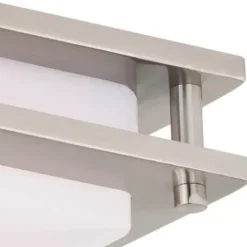 * Indoor Lighting|Flash Sale Patriot Lighting® Horizon Satin Nickel Flush Mount Ceiling Light