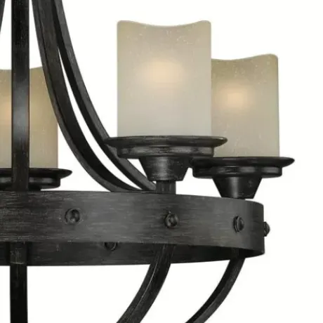 * Indoor Lighting|Flash Sale Patriot Lighting® Lancaster 5-Light Black Walnut Chandelier