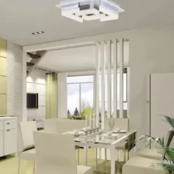 * Indoor Lighting|Flash Sale Patriot Lighting® Leisa Chrome Integrated Led Flush Mount Ceiling Light