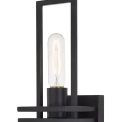 * Indoor Lighting|Flash Sale Patriot Lighting® Marquis Matte Black 2 Light Wall Light
