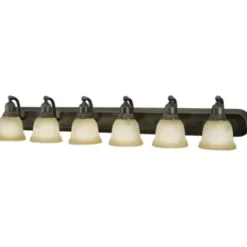 * Indoor Lighting|Flash Sale Patriot Lighting® Lasalle Parisian Bronze 6 Light Vanity Light