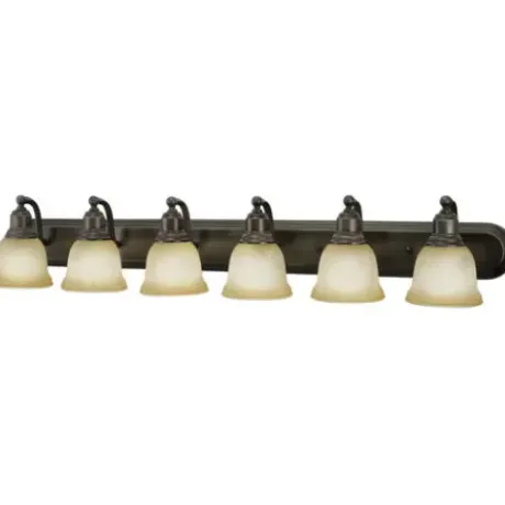 * Indoor Lighting|Flash Sale Patriot Lighting® Lasalle Parisian Bronze 6 Light Vanity Light
