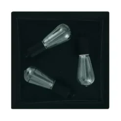 * Indoor Lighting|Flash Sale Patriot Lighting® Carah Matte Black 3-Light Flush Mount Ceiling Light