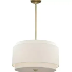 * Indoor Lighting|Flash Sale Patriot Lighting® Burnaby Matte Brass 4 Light Pendant