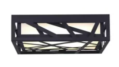 * Indoor Lighting|Flash Sale Patriot Lighting® Adah Matte Black Integrated Led Flush Mount Ceiling Light
