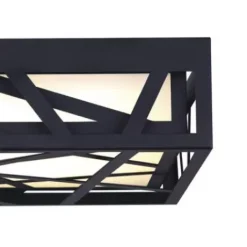 * Indoor Lighting|Flash Sale Patriot Lighting® Adah Matte Black Integrated Led Flush Mount Ceiling Light