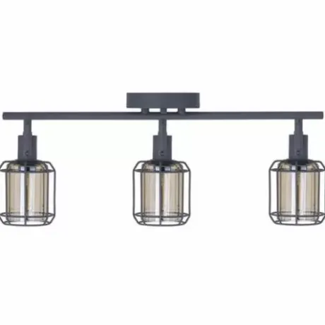 * Indoor Lighting|Flash Sale Patriot Lighting® Dorian Matte Gray 3-Light Track Light
