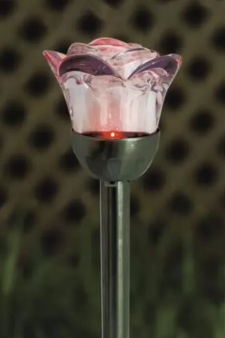* Outdoor Lighting|Flash Sale Patriot Lighting® Solar Integrated Led Rose Landscape Light