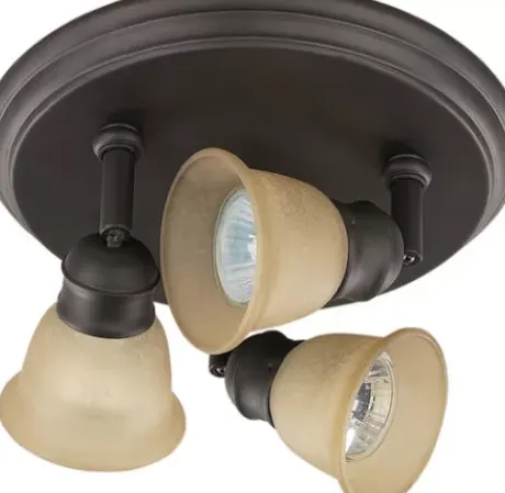 * Indoor Lighting|Flash Sale Patriot Lighting® Port Oil-Rubbed Bronze 3-Light Flush Mount Ceiling Light