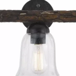 * Indoor Lighting|Hot Sale Patriot Lighting® Spruce Black Walnut 3-Light Vanity Light