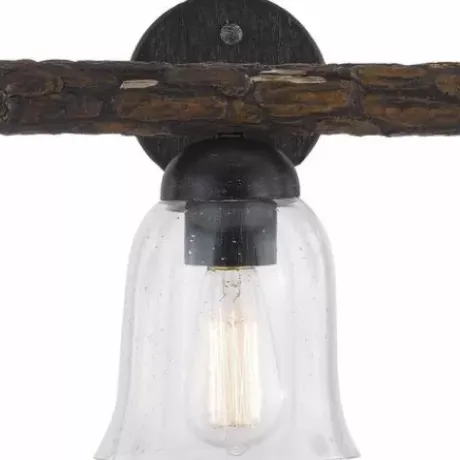 * Indoor Lighting|Hot Sale Patriot Lighting® Spruce Black Walnut 3-Light Vanity Light
