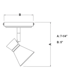 * Indoor Lighting|Hot Sale Patriot Lighting® Alto Brushed Nickel Led Flush Mount Ceiling Light