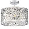 * Indoor Lighting|Hot Sale Patriot Lighting® Elegant Home Braylen Chrome 5-Light Semi-Flush Mount Ceiling Light