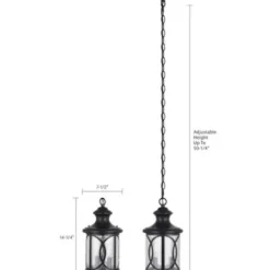 * Outdoor Lighting|Hot Sale Patriot Lighting® Sterling 14-1/4″ Forged Bronze Outdoor Pendant Light