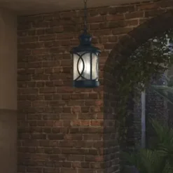 * Outdoor Lighting|Hot Sale Patriot Lighting® Sterling 14-1/4″ Forged Bronze Outdoor Pendant Light