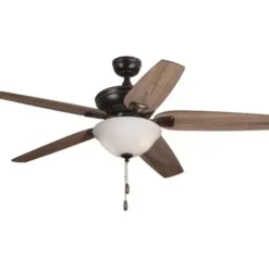 * Ceiling Fans|Hot Sale Patriot Lighting™ Lincoln Park Ii 52″ Oil-Rubbed Bronze Indoor Led Ceiling Fan