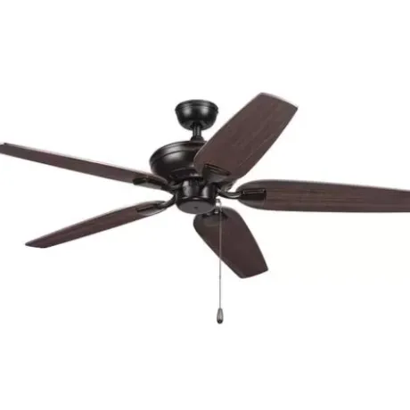 * Ceiling Fans|Hot Sale Patriot Lighting™ Lincoln Park Ii 52″ Oil-Rubbed Bronze Indoor Led Ceiling Fan