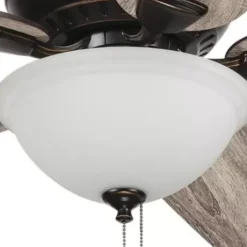 * Ceiling Fans|Hot Sale Patriot Lighting™ Lincoln Park Ii 52″ Oil-Rubbed Bronze Indoor Led Ceiling Fan