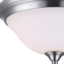 * Indoor Lighting|Hot Sale Patriot Lighting® Dee Brushed Nickel 2-Light Flush Mount Ceiling Light