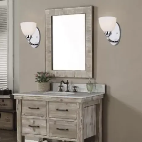 * Indoor Lighting|Hot Sale Patriot Lighting® Orion Chrome 1-Light Vanity Light