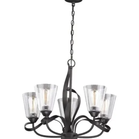 * Indoor Lighting|Hot Sale Patriot Lighting® Cinta Oil Rubbed Bronze 5 Light Chandelier