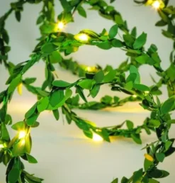 * Outdoor Lighting|Hot Sale Patriot Lighting® 30 Light Battery Powered Led Leaf Fairy Light