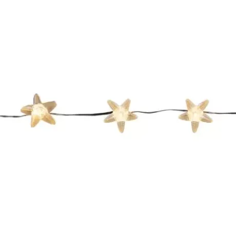 * Outdoor Lighting|Hot Sale Patriot Lighting® 7′ 2-3/8″ 20-Light Battery-Powered Starfish Led String Light