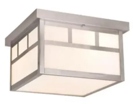 * Outdoor Lighting|Hot Sale Patriot Lighting® Craftsman Stainless Steel Outdoor Ceiling Light