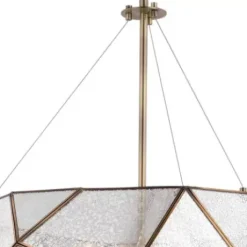 * Indoor Lighting|Hot Sale Patriot Lighting® Euclid Aged Brass 5 Light Pendant
