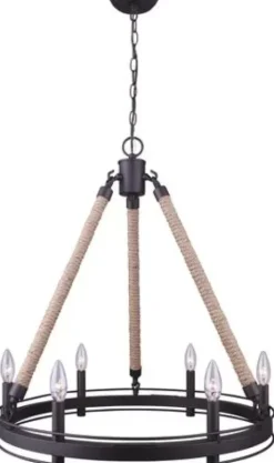 * Indoor Lighting|Hot Sale Patriot Lighting® Dawsyn Oil-Rubbed Bronze 6-Light Chandelier