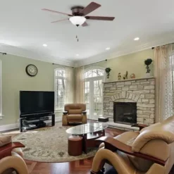 * Ceiling Fans|Hot Sale Patriot Lighting™ Alston 52″ Bronze Indoor Led Ceiling Fan
