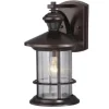 * Outdoor Lighting|Hot Sale Patriot Lighting® Tree House Dualux Oil-Rubbed Bronze Motion Sensor Outdoor Security Wall Light