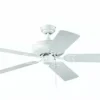 * Ceiling Fans|Hot Sale Patriot Lighting™ Pryce 52″ White Indoor Ceiling Fan