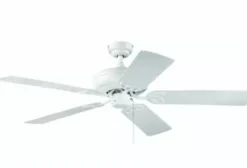 * Ceiling Fans|Hot Sale Patriot Lighting™ Pryce 52″ White Indoor Ceiling Fan