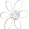 * Indoor Lighting|Hot Sale Patriot Lighting® Floralia White Integrated Led Flush Mount Ceiling Light
