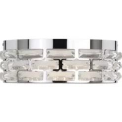 * Indoor Lighting|Hot Sale Patriot Lighting® Elegant Home Weaver Integrated Led Flush Mount Ceiling Light