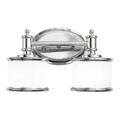 * Indoor Lighting|Hot Sale Patriot Lighting® Carlisle Chrome 2 Light Vanity Light