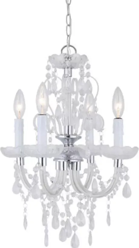 * Indoor Lighting|Hot Sale Patriot Lighting® Marlene 4-Light Chrome Chandelier