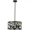 * Indoor Lighting|Hot Sale Patriot Lighting® Phinny Matte Black 4-Light Pendant/Semi-Flush Mount Ceiling Light